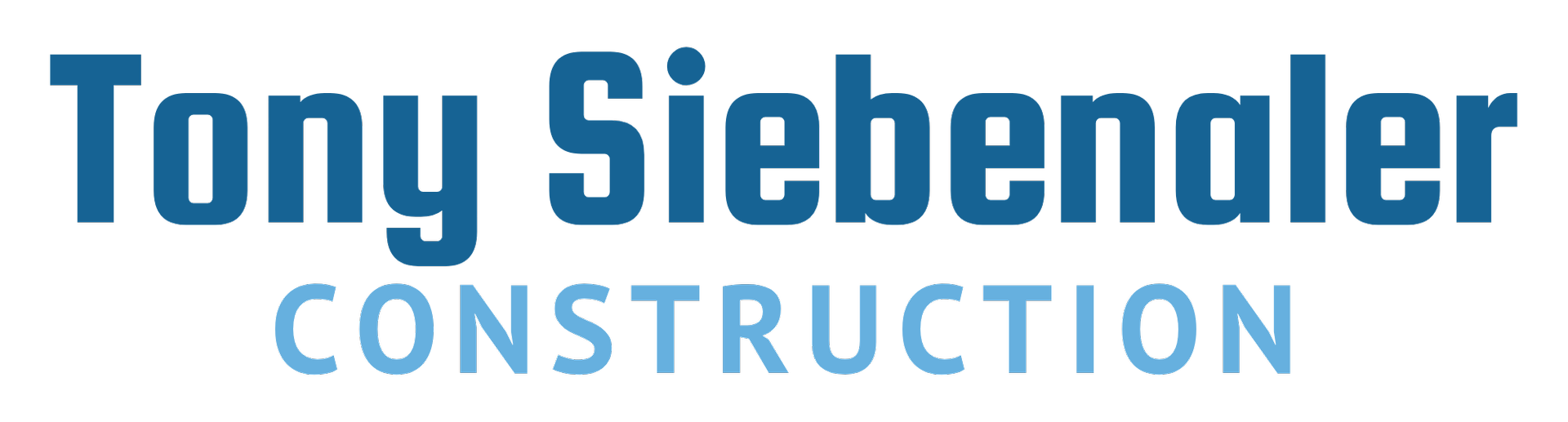 Tony Siebenaler Construction logo